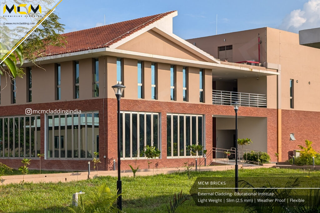 Bricks Cladding on Façade - MCM Phomi