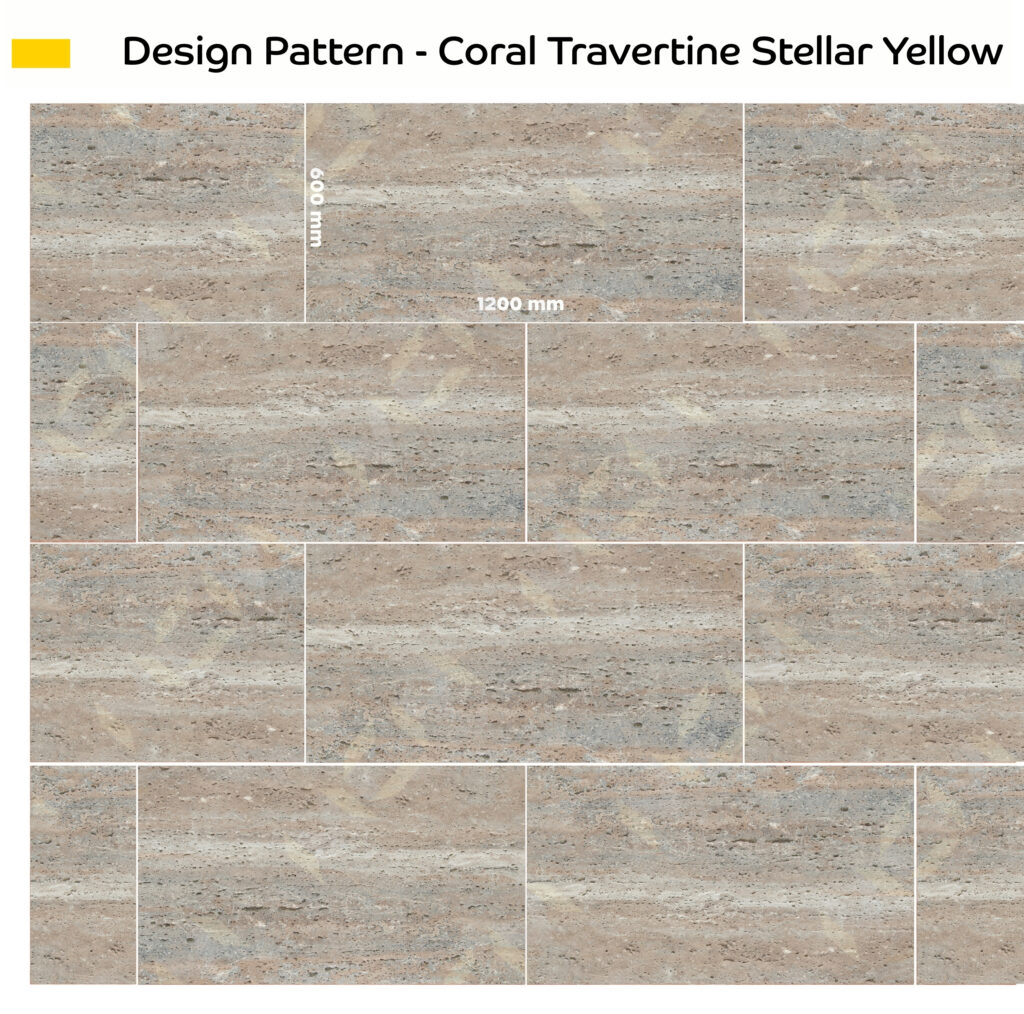 Corol Travertine Stellar Yellow