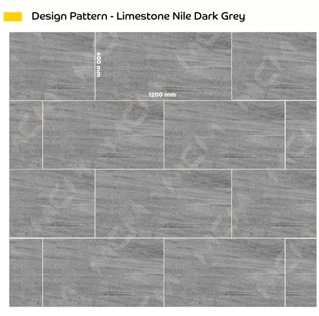 Limestone Nile Dark Grey