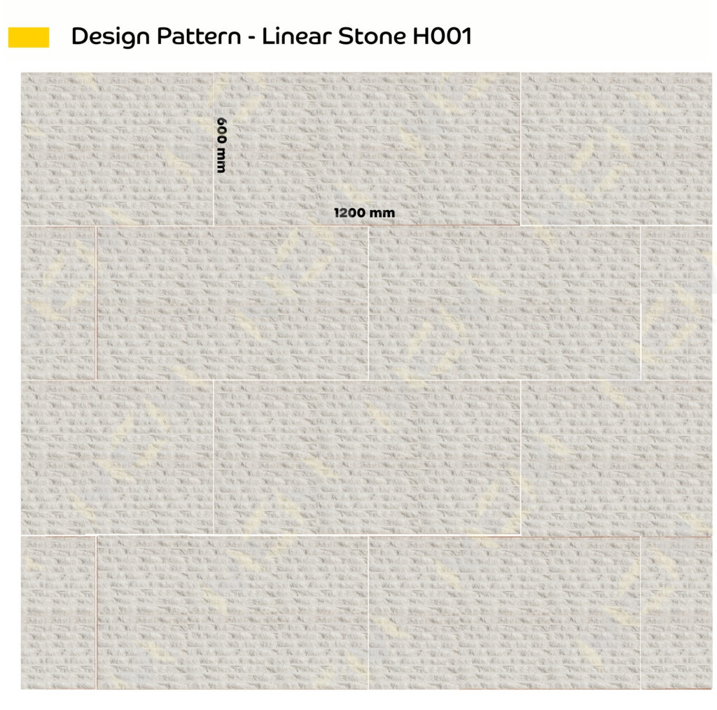 Linear Stone H001 Cladding - MCM Phomi