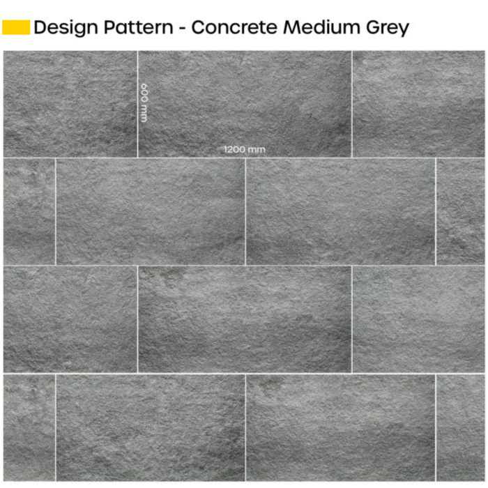 Granite concrete medium grey
